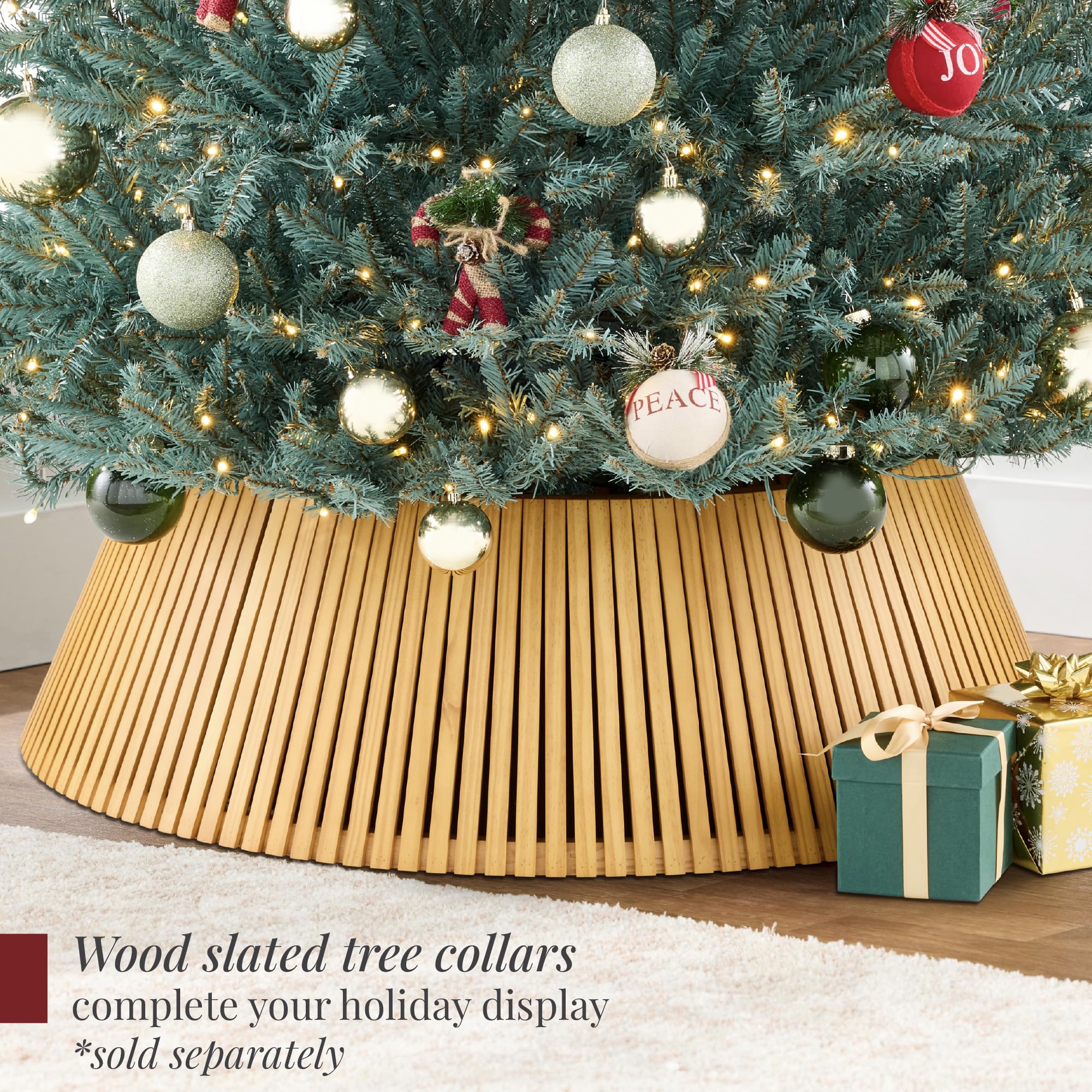 Best Choice Products Premium Nordic Fir Christmas Tree, 6ft Pre-lit Artificial Full Realistic Holiday Décor w/ 2-in-1 Twinkle LEDs – Blue Spruce - Image 8